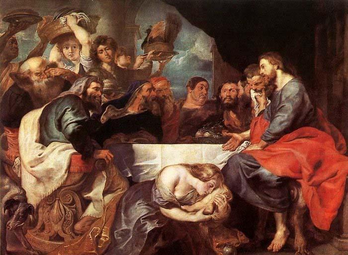 Peter Paul Rubens Christ at Simon the Pharisee China oil painting art